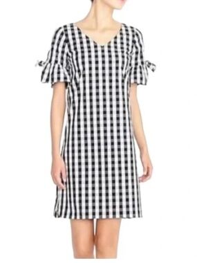 J. Crew gingham cotton dress